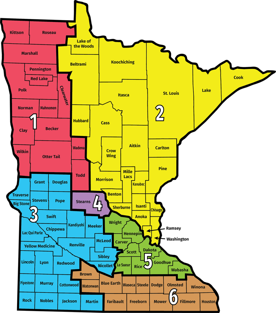 2019 MMPA District Map